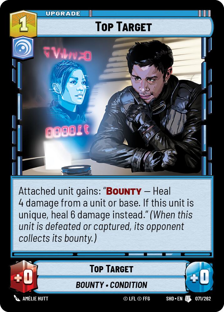 Top Target (071/262) (071/262) [Shadows of the Galaxy] | Cards and Coasters CA