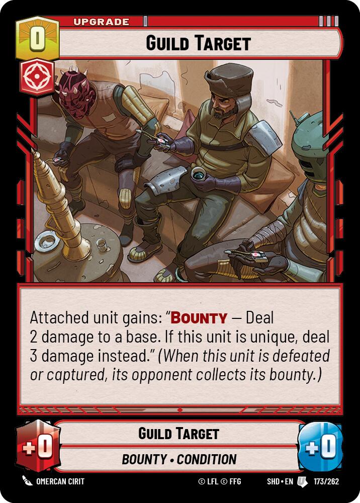 Guild Target (173/262) (173/262) [Shadows of the Galaxy] | Cards and Coasters CA