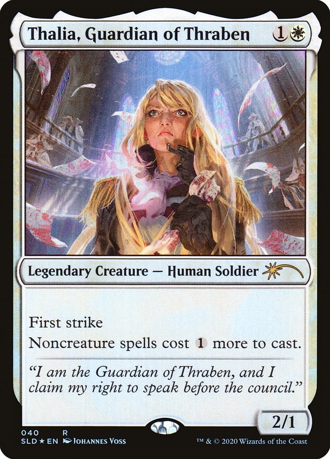 Thalia, Guardian of Thraben (40) [Secret Lair Drop Series] | Cards and Coasters CA