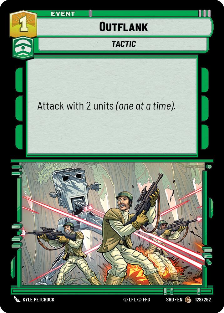 Outflank (128/262) (128/262) [Shadows of the Galaxy] | Cards and Coasters CA