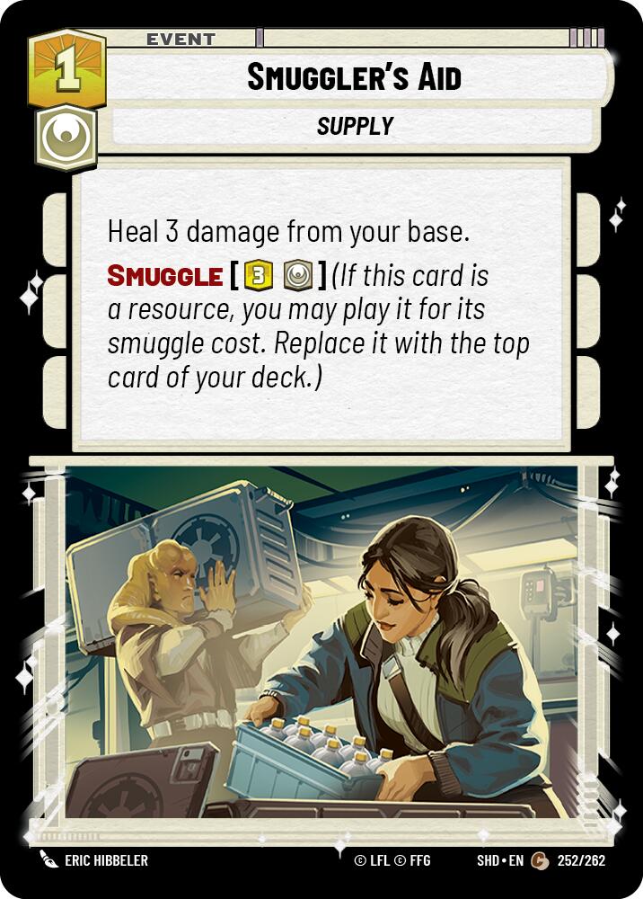 Smuggler's Aid (252/262) (252/262) [Shadows of the Galaxy] | Cards and Coasters CA