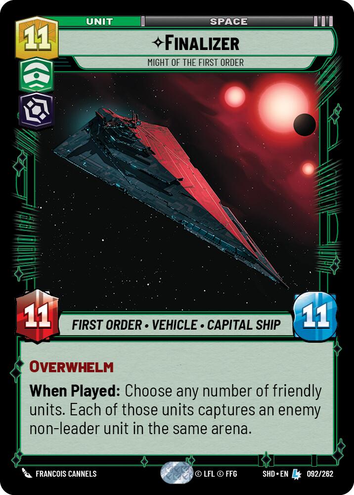 Finalizer - Might of the First Order (092/262) (092/262) [Shadows of the Galaxy] | Cards and Coasters CA