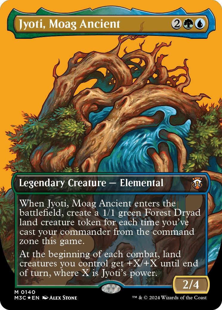 Jyoti, Moag Ancient (Borderless) (Ripple Foil) [Modern Horizons 3 Commander] | Cards and Coasters CA