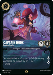 Captain Hook - Devious Duelist (3/31) [Illumineer's Quest: Deep Trouble] | Cards and Coasters CA