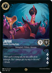 Jafar - Double-Crossing Vizier (8/31) [Illumineer's Quest: Deep Trouble] | Cards and Coasters CA