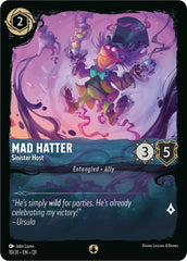 Mad Hatter - Sinister Host (10/31) [Illumineer's Quest: Deep Trouble] | Cards and Coasters CA