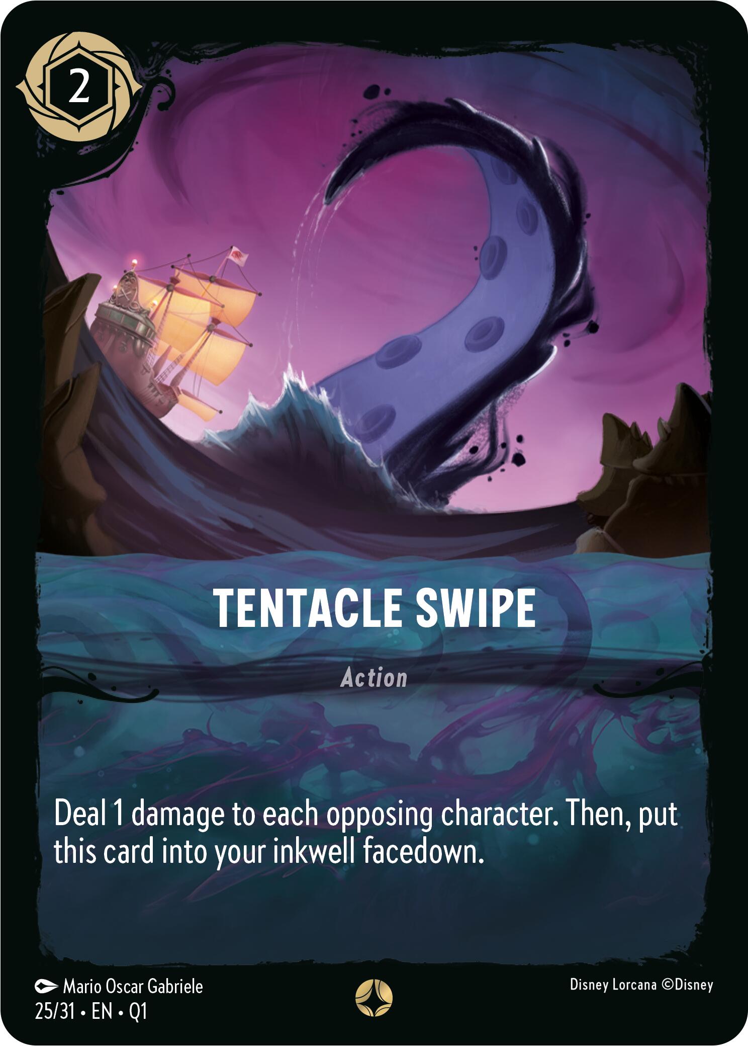 Tentacle Swipe (25/31) [Illumineer's Quest: Deep Trouble] | Cards and Coasters CA