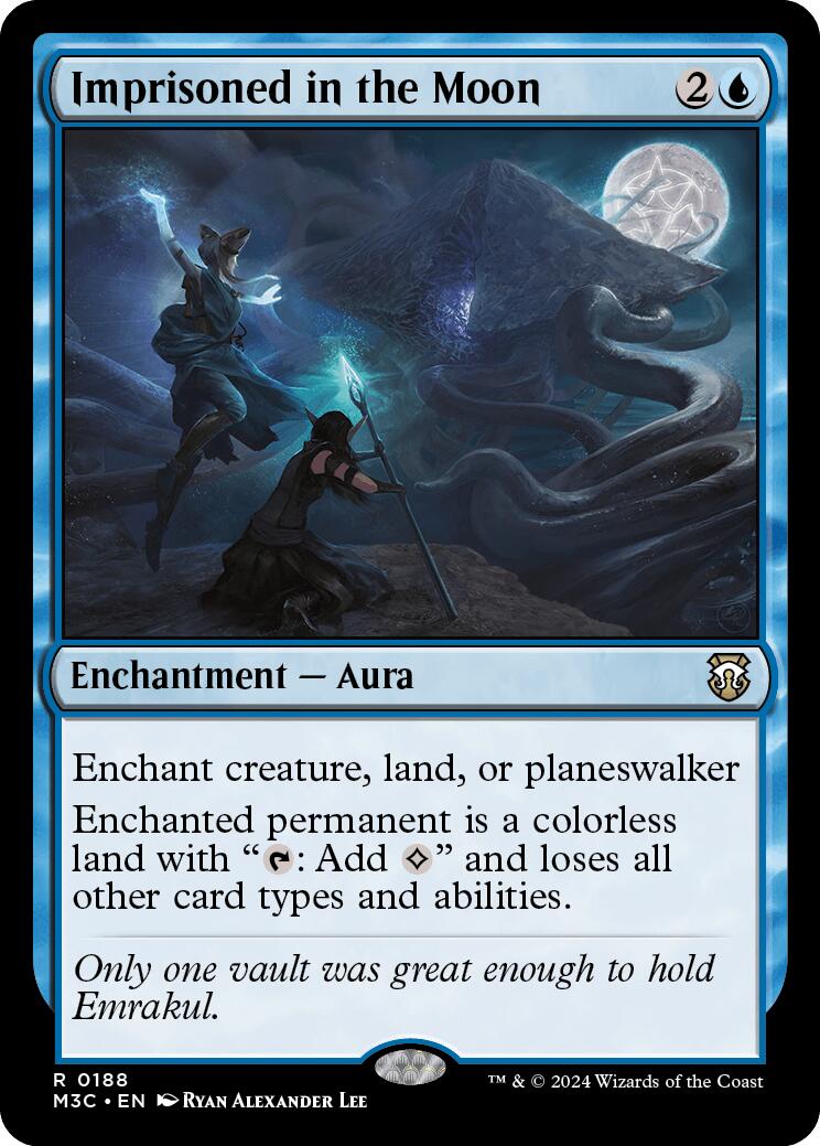 Imprisoned in the Moon [Modern Horizons 3 Commander] | Cards and Coasters CA