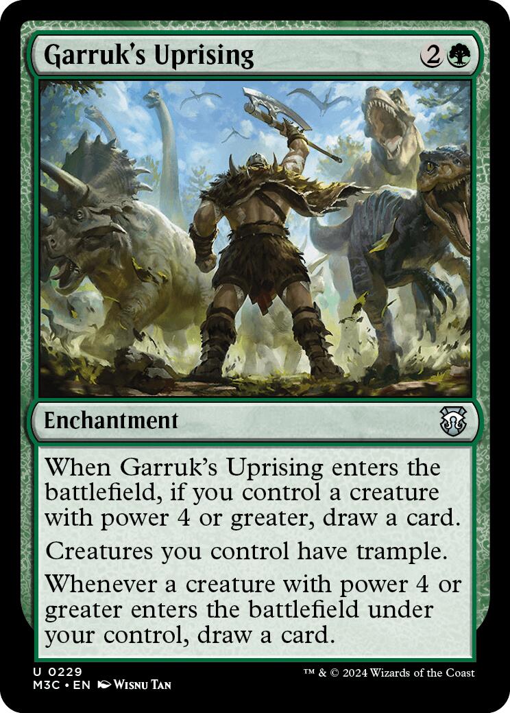 Garruk's Uprising [Modern Horizons 3 Commander] | Cards and Coasters CA