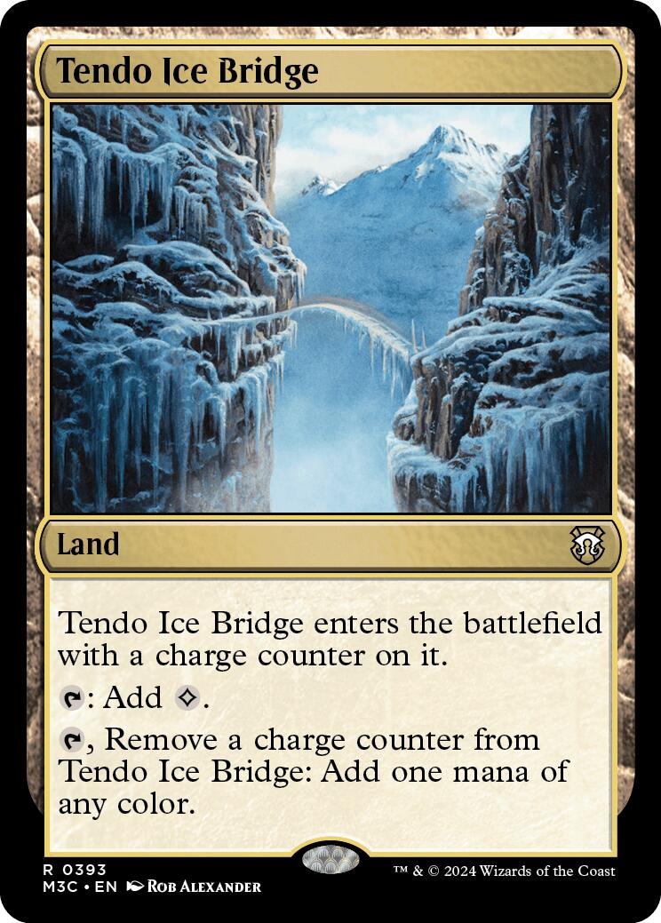 Tendo Ice Bridge [Modern Horizons 3 Commander] | Cards and Coasters CA