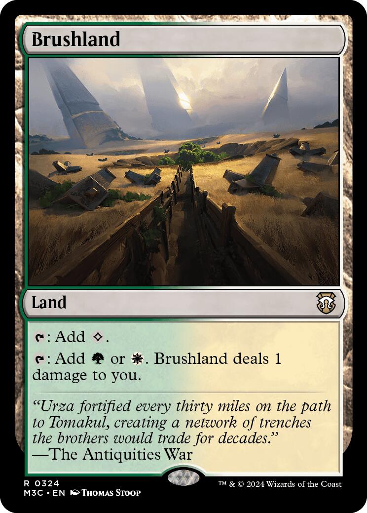 Brushland [Modern Horizons 3 Commander] | Cards and Coasters CA