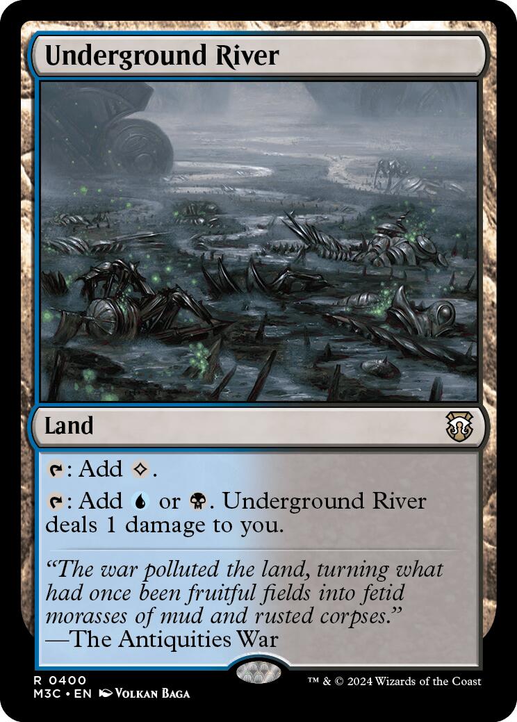 Underground River [Modern Horizons 3 Commander] | Cards and Coasters CA