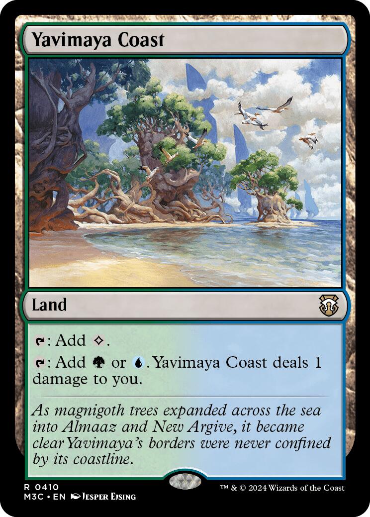 Yavimaya Coast [Modern Horizons 3 Commander] | Cards and Coasters CA