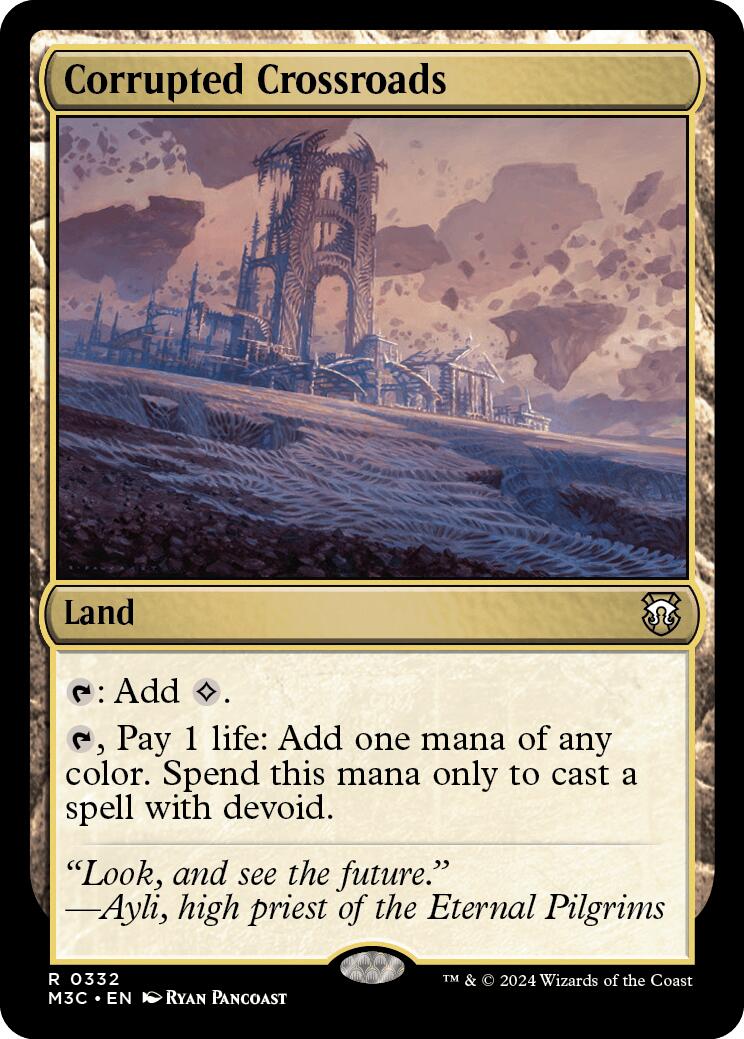 Corrupted Crossroads [Modern Horizons 3 Commander] | Cards and Coasters CA