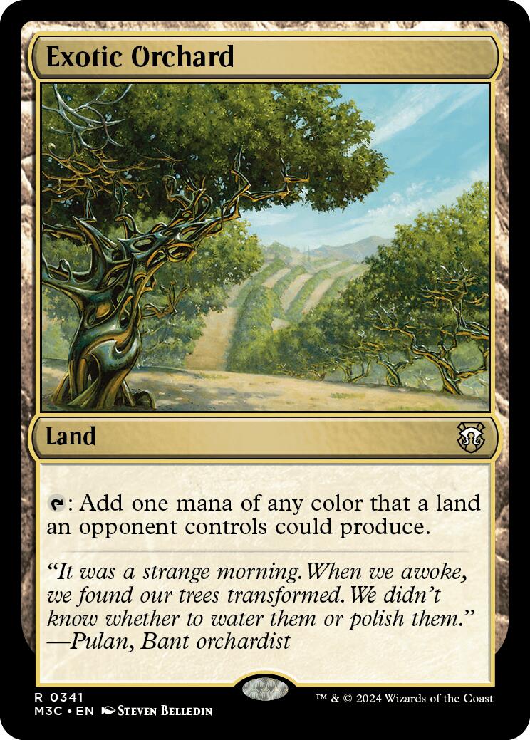 Exotic Orchard [Modern Horizons 3 Commander] | Cards and Coasters CA