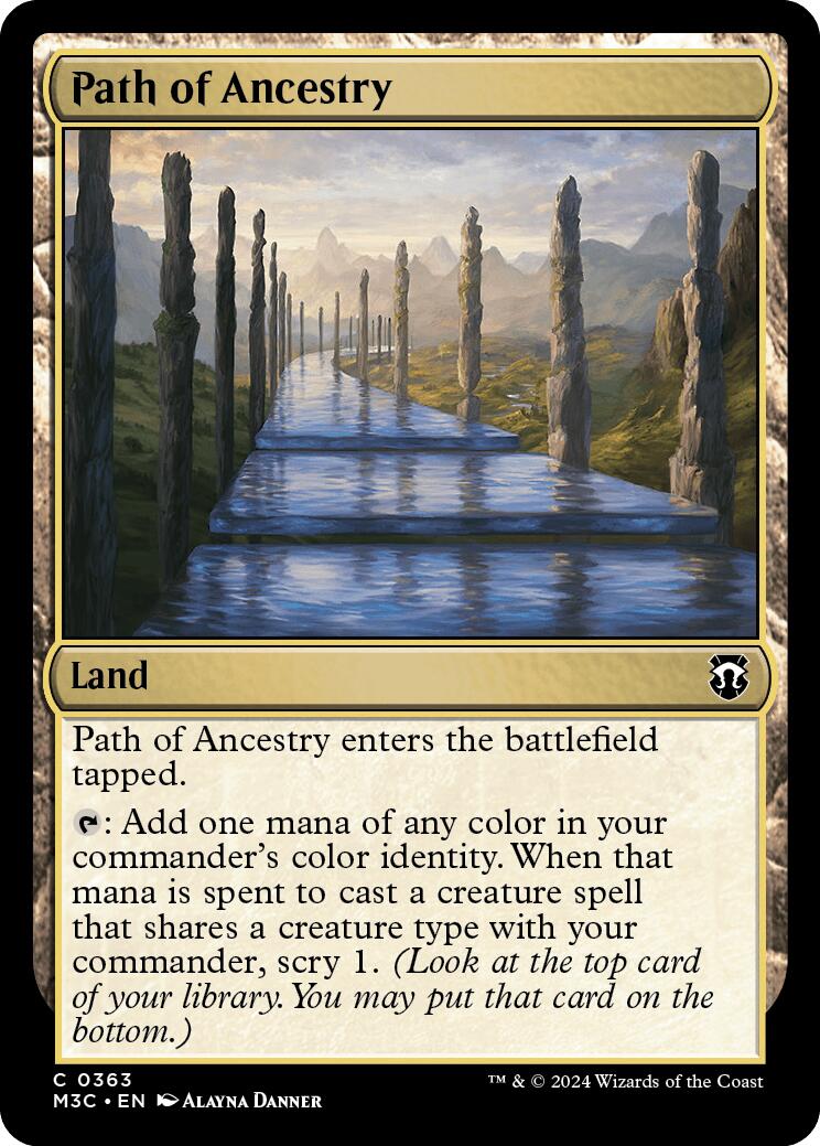 Path of Ancestry [Modern Horizons 3 Commander] | Cards and Coasters CA