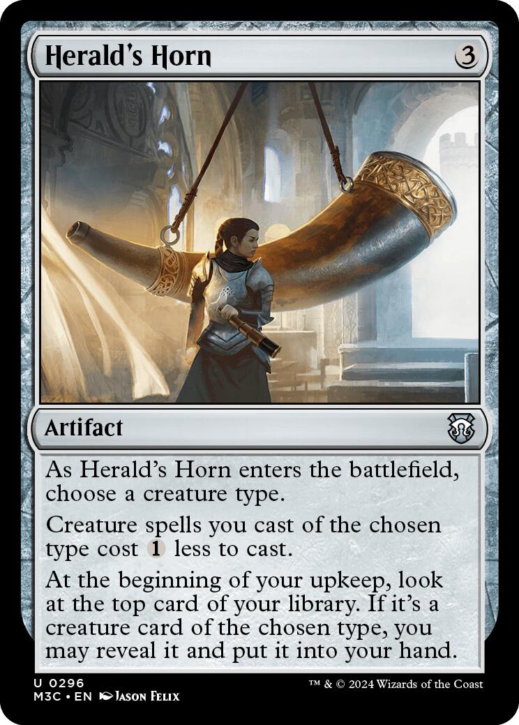 Herald's Horn [Modern Horizons 3 Commander] | Cards and Coasters CA