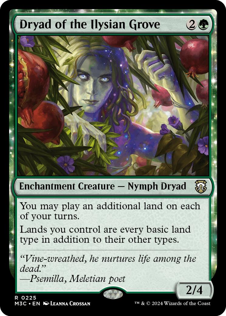 Dryad of the Ilysian Grove [Modern Horizons 3 Commander] | Cards and Coasters CA