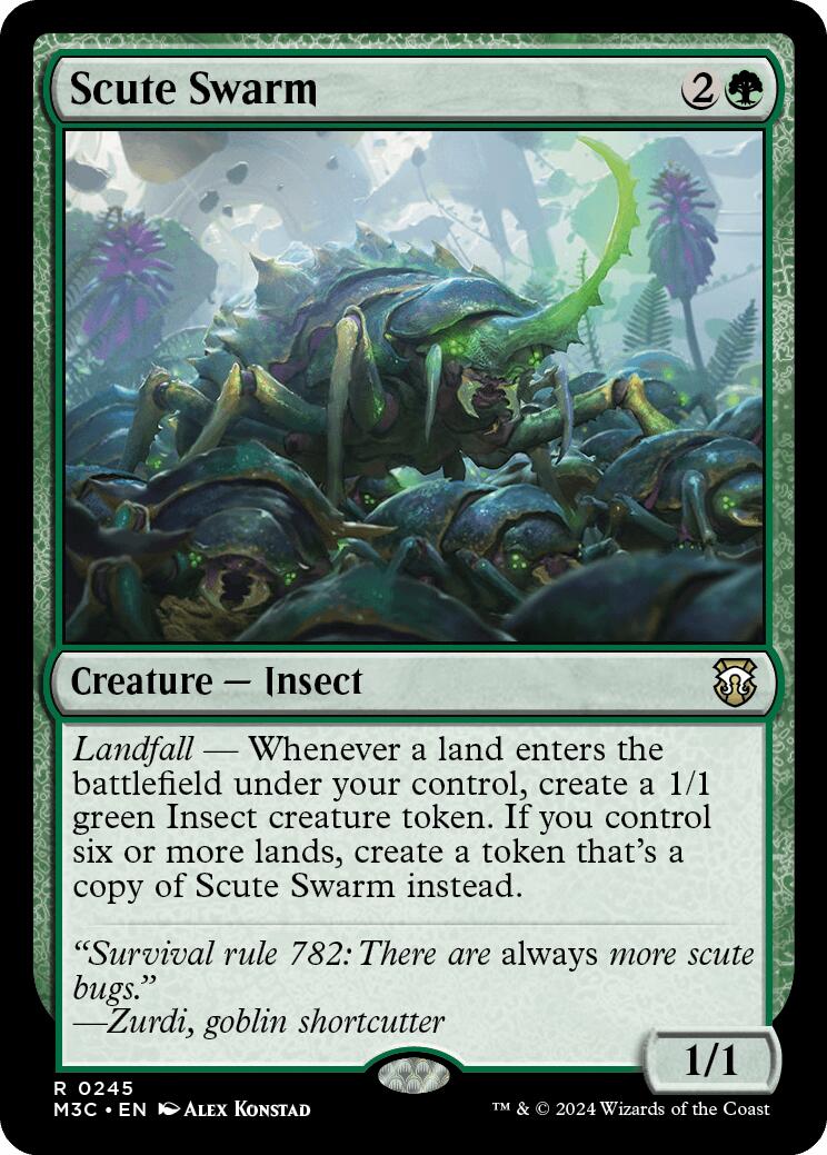 Scute Swarm [Modern Horizons 3 Commander] | Cards and Coasters CA