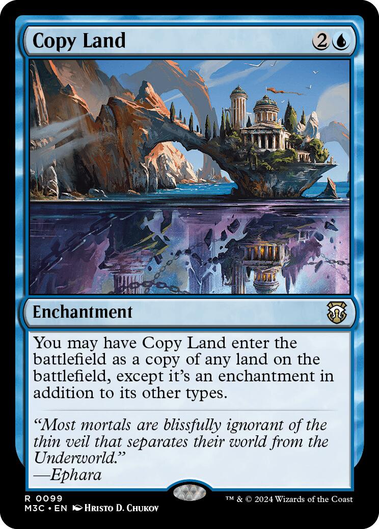 Copy Land [Modern Horizons 3 Commander] | Cards and Coasters CA