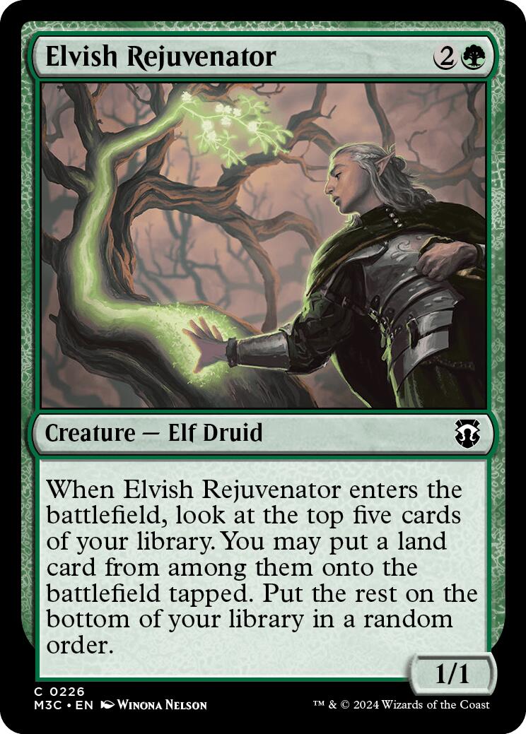 Elvish Rejuvenator [Modern Horizons 3 Commander] | Cards and Coasters CA