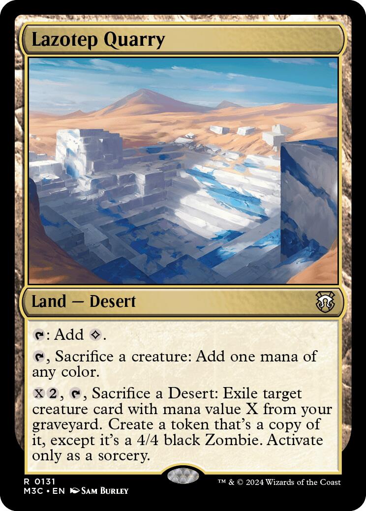 Lazotep Quarry [Modern Horizons 3 Commander] | Cards and Coasters CA