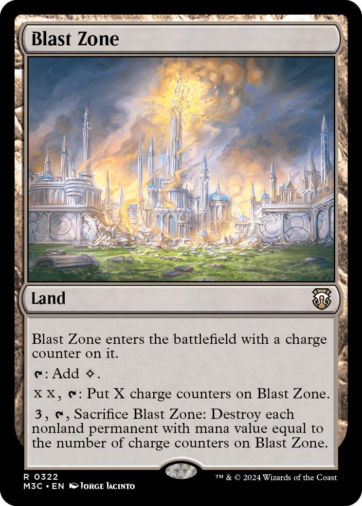 Blast Zone [Modern Horizons 3 Commander] | Cards and Coasters CA