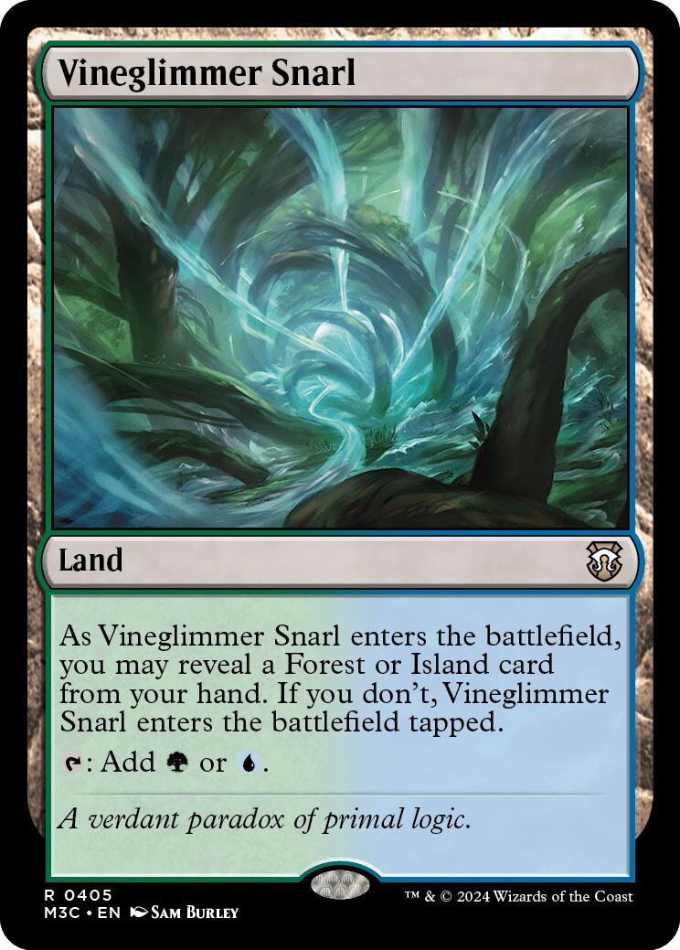 Vineglimmer Snarl [Modern Horizons 3 Commander] | Cards and Coasters CA