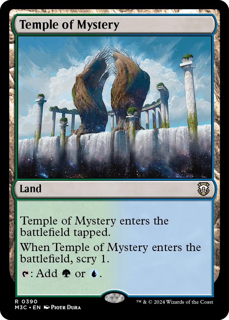 Temple of Mystery [Modern Horizons 3 Commander] | Cards and Coasters CA