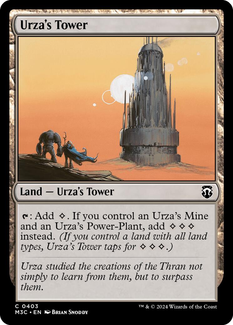 Urza's Tower [Modern Horizons 3 Commander] | Cards and Coasters CA