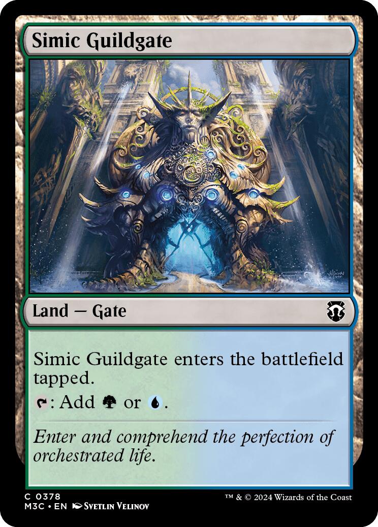 Simic Guildgate [Modern Horizons 3 Commander] | Cards and Coasters CA