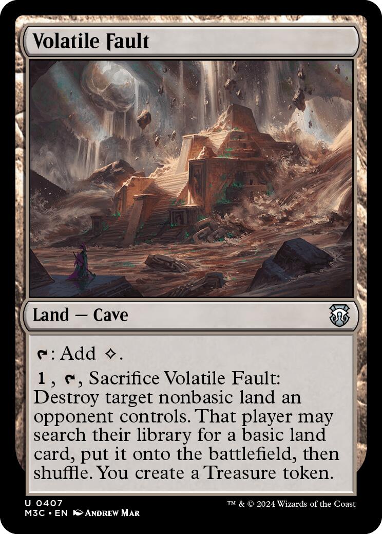 Volatile Fault [Modern Horizons 3 Commander] | Cards and Coasters CA