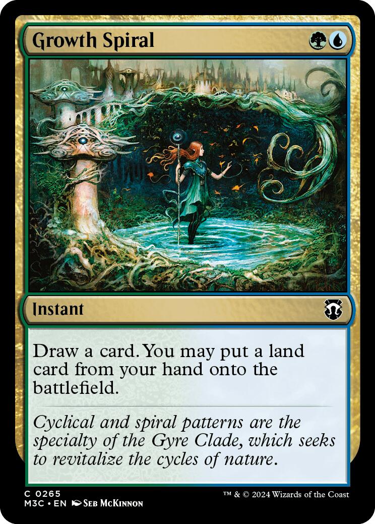 Growth Spiral [Modern Horizons 3 Commander] | Cards and Coasters CA