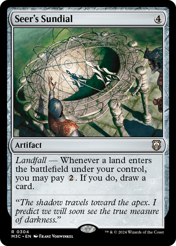 Seer's Sundial [Modern Horizons 3 Commander] | Cards and Coasters CA