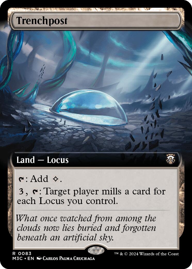 Trenchpost (Extended Art) [Modern Horizons 3 Commander] | Cards and Coasters CA
