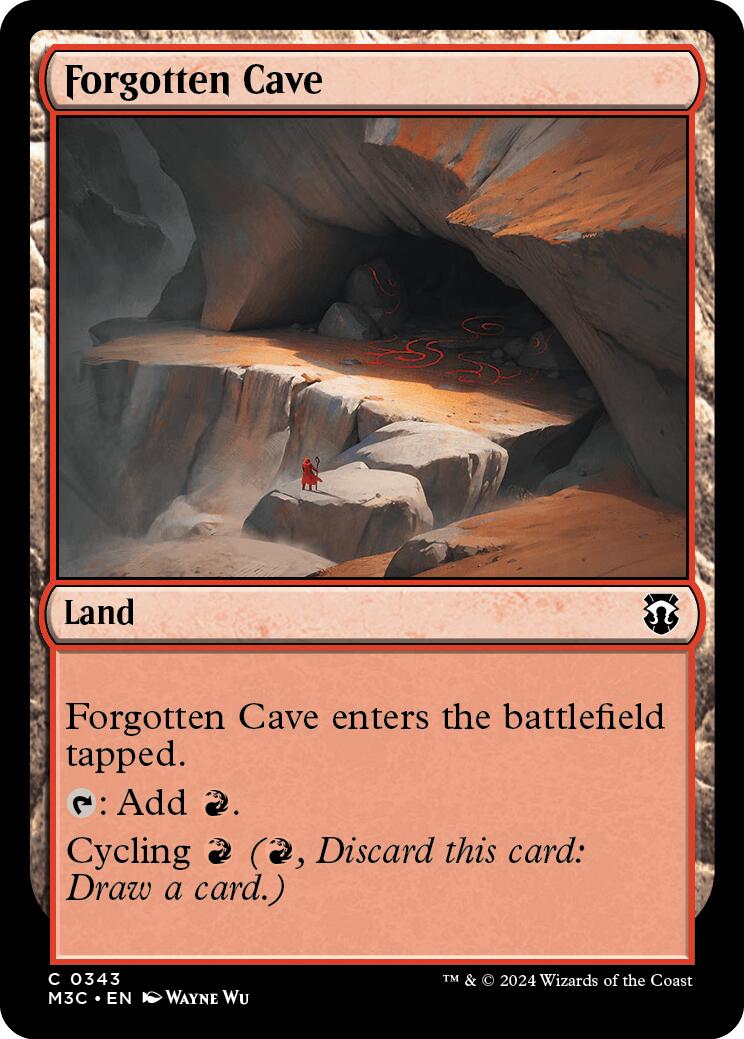 Forgotten Cave [Modern Horizons 3 Commander] | Cards and Coasters CA