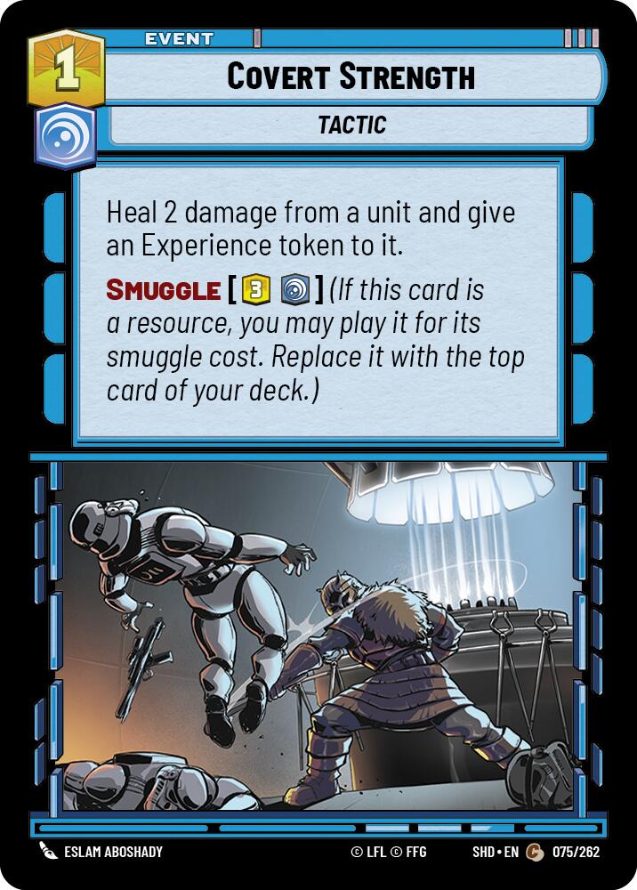 Covert Strength (075/262) (075/262) [Shadows of the Galaxy] | Cards and Coasters CA