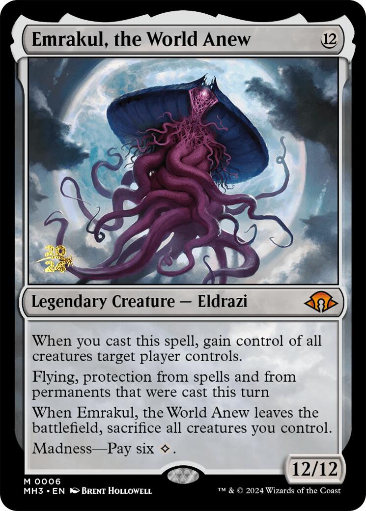 Emrakul, the World Anew [Modern Horizons 3 Prerelease Promos] | Cards and Coasters CA