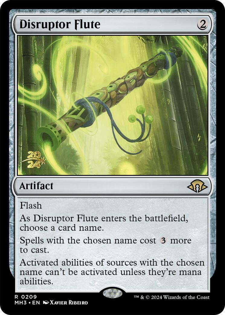 Disruptor Flute [Modern Horizons 3 Prerelease Promos] | Cards and Coasters CA