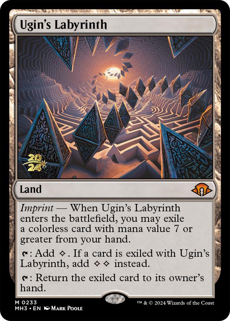 Ugin's Labyrinth [Modern Horizons 3 Prerelease Promos] | Cards and Coasters CA