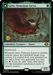 Grist, Voracious Larva [Modern Horizons 3 Prerelease Promos] | Cards and Coasters CA