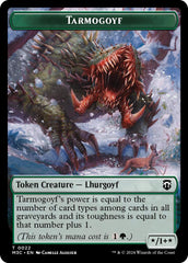 Tarmogoyf // Goblin Double-Sided Token [Modern Horizons 3 Commander Tokens] | Cards and Coasters CA