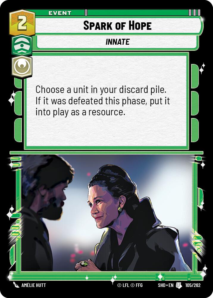 Spark of Hope (105/262) (105/262) [Shadows of the Galaxy] | Cards and Coasters CA