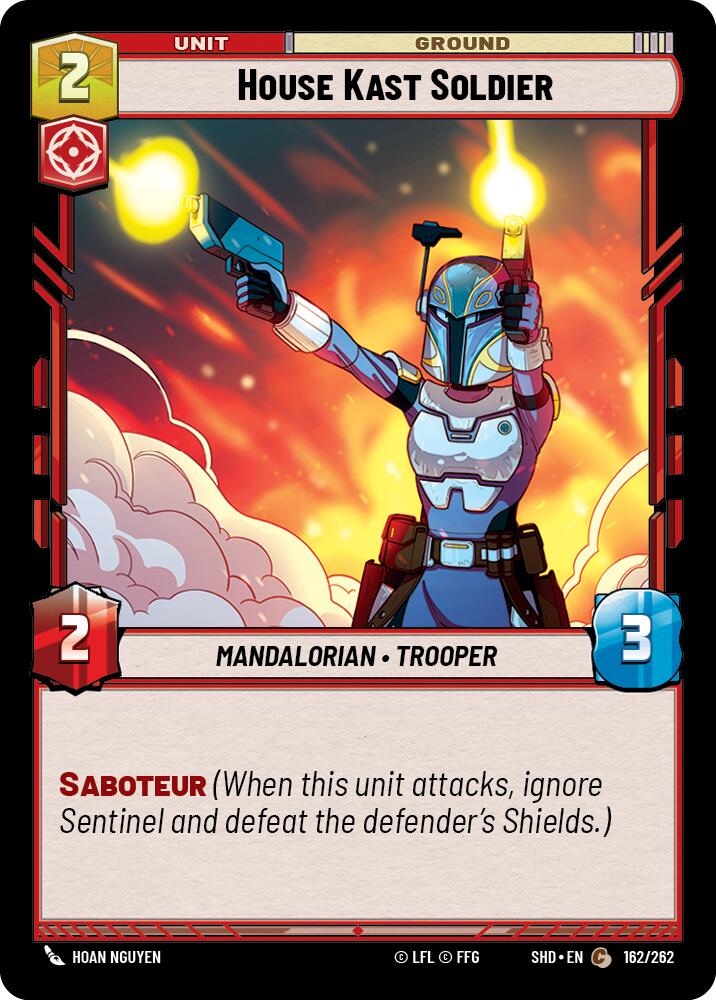 House Kast Soldier (162/262) (162/262) [Shadows of the Galaxy] | Cards and Coasters CA