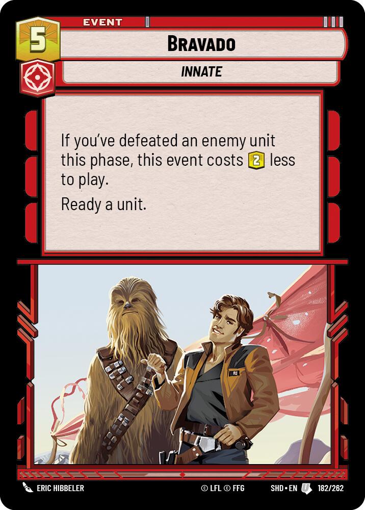 Bravado (182/262) (182/262) [Shadows of the Galaxy] | Cards and Coasters CA