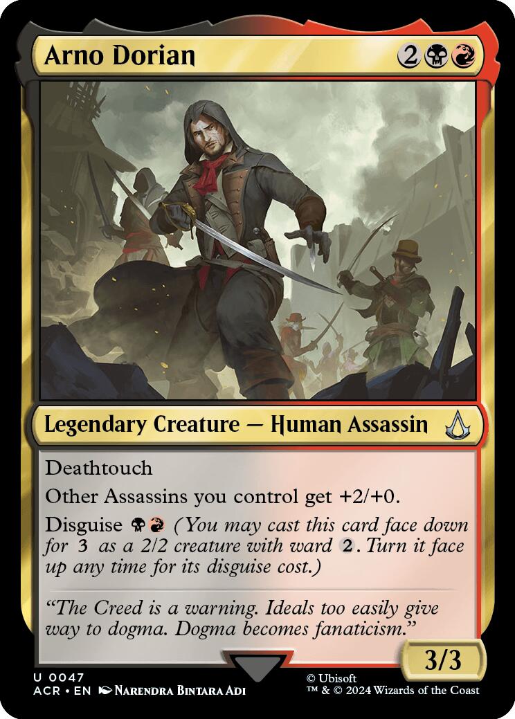 Arno Dorian [Assassin's Creed] | Cards and Coasters CA