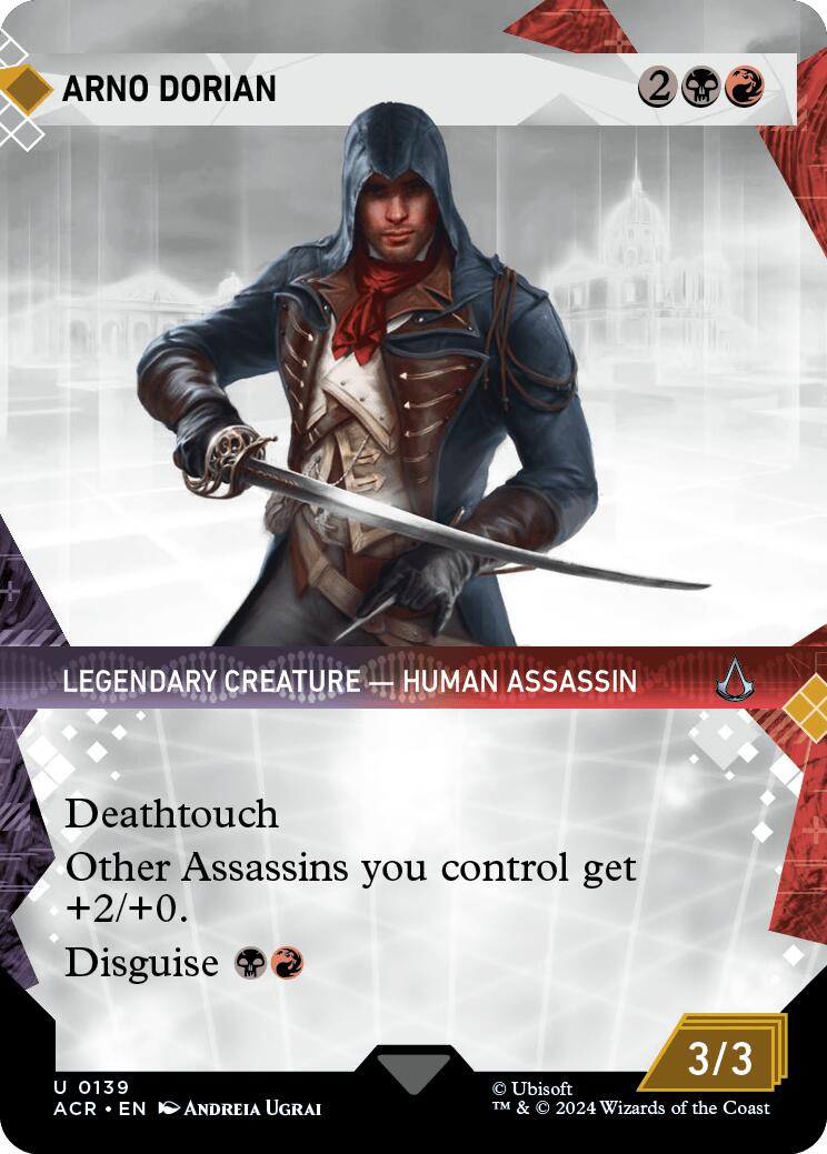 Arno Dorian (Showcase) [Assassin's Creed] | Cards and Coasters CA