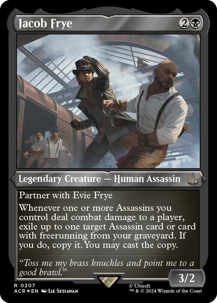 Jacob Frye (Foil Etched) [Assassin's Creed] | Cards and Coasters CA