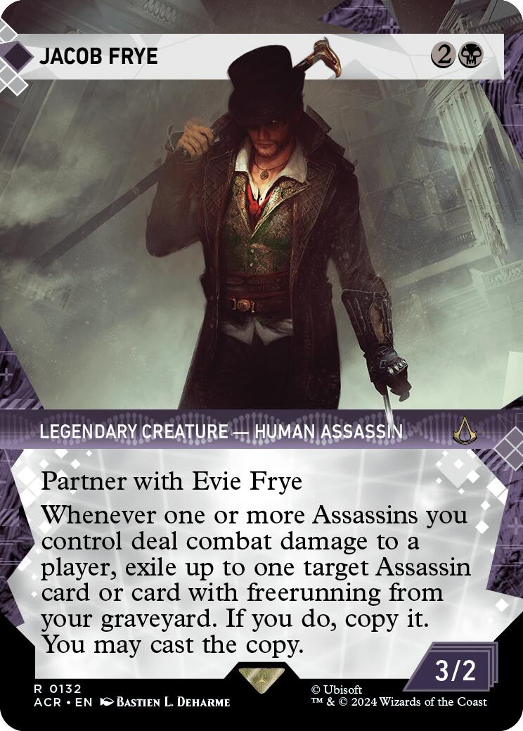 Jacob Frye (Showcase) [Assassin's Creed] | Cards and Coasters CA