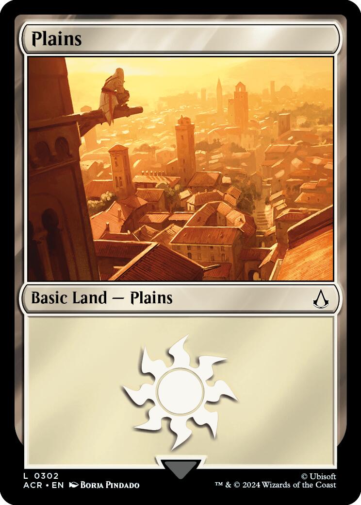 Plains (0302) [Assassin's Creed] | Cards and Coasters CA